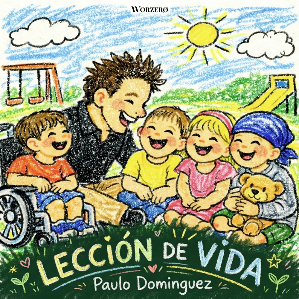Portada del disco «Lección de Vida» de Paulo Domínguez