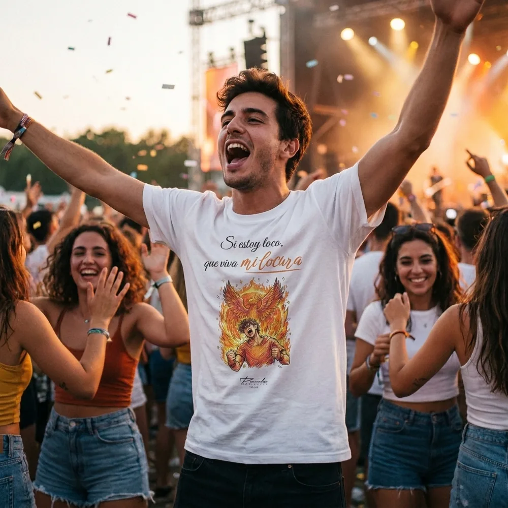 Camiseta de «El Guardián de Mi Locura» de Paulo Domínguez
