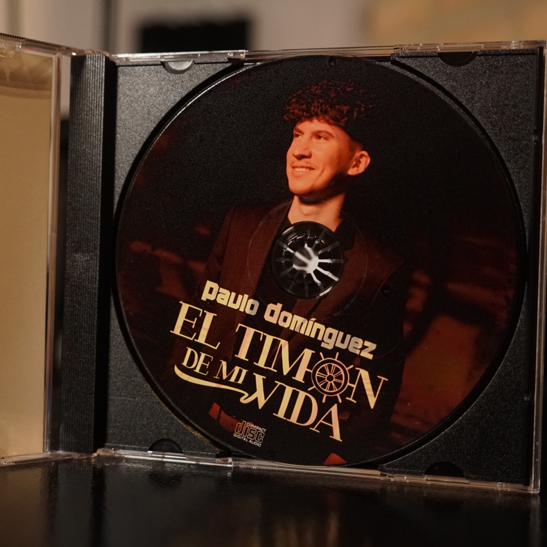 Disco El TimĂłn de Mi Vida – Paulo DomĂnguez (CD FĂsico) - Imagen 3