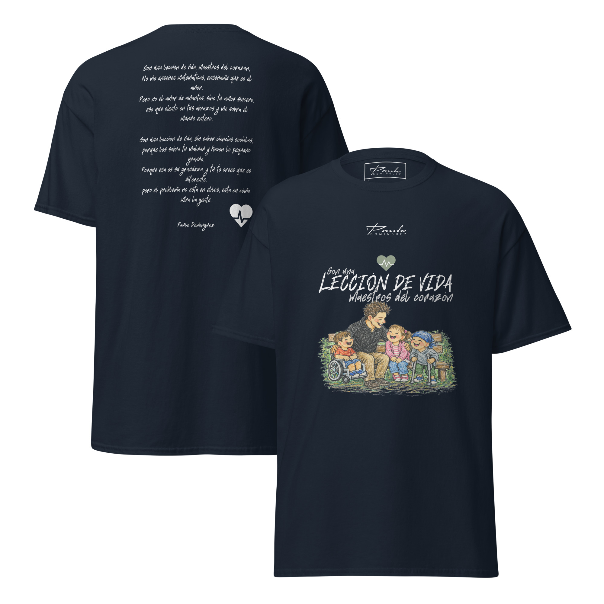 Camiseta “Lección de Vida” – Single del Álbum 2026 - Imagen 2